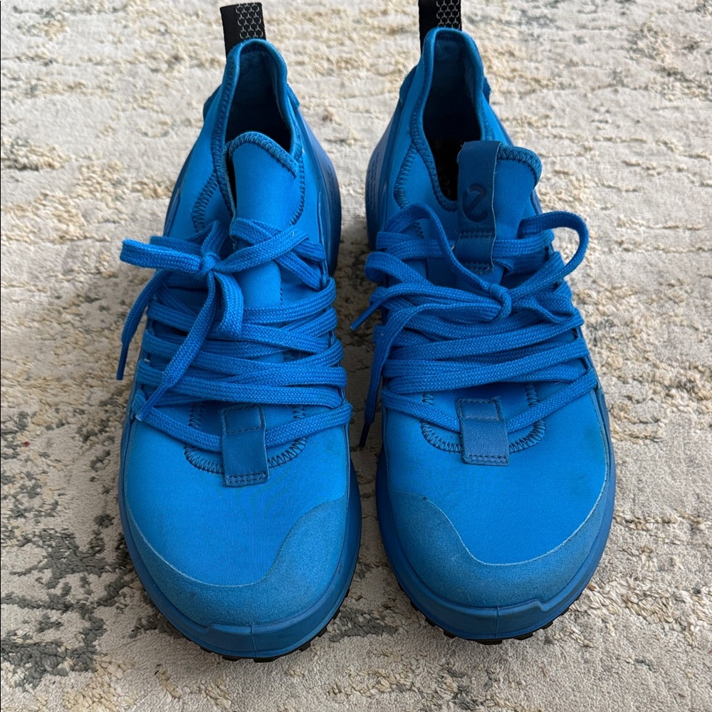 Ecco Men's Athletic Shoes in Bright Blue